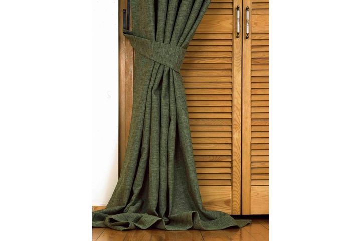 Massarelli Zia Decoratief Gordijn, 90x260 cm, Groen