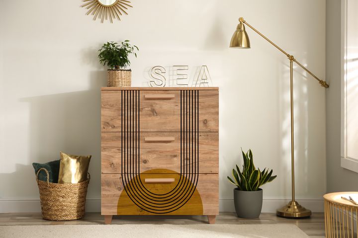 Leva Sun Ladekast, Pijnboom