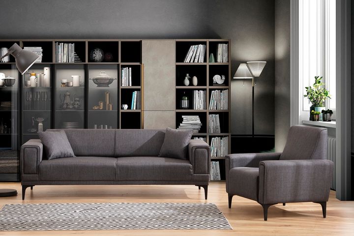 Horizont Fauteuil, Antraciet