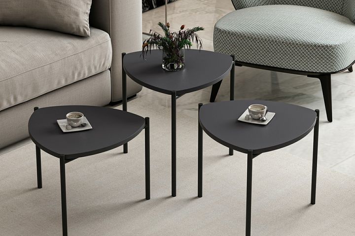 Medway Lenny Zettafelset , 3 Delig, Antraciet