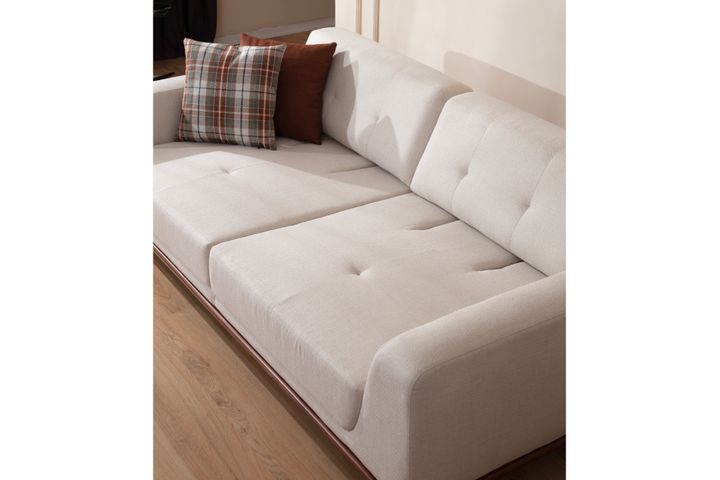 Natura 3-Zitsbank (Kleurkeuze Stof In Showroom)