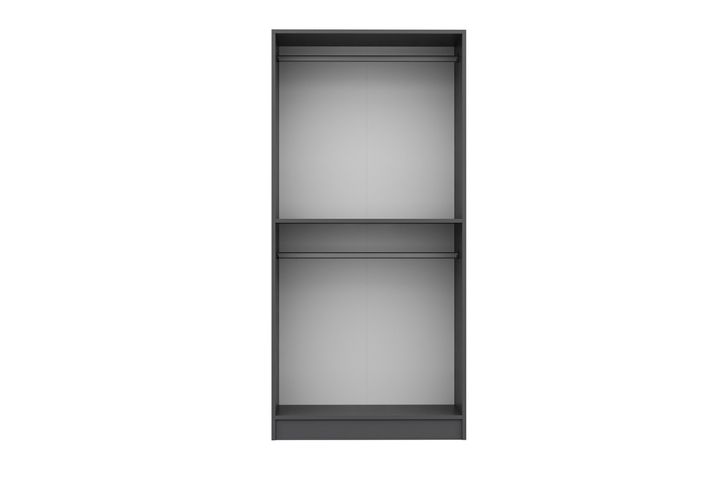 Medway Tideway Kledingkast met 2 Vakken, 210 cm, Antraciet