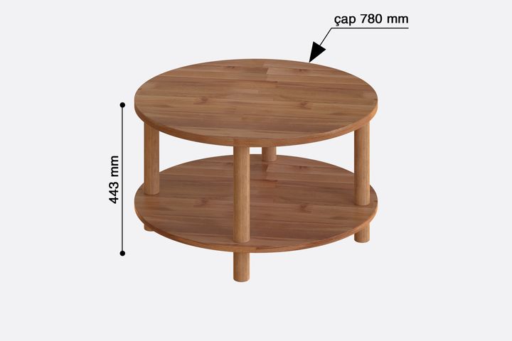 Maya Round Coffee Table (Large)