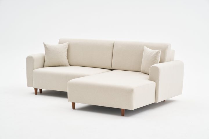 Mane Hoekbank Rechts, Creme