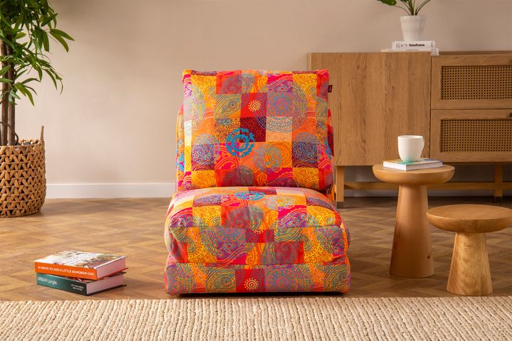 Pafu Taida Opklapbare Fauteuil, Veelkleurig