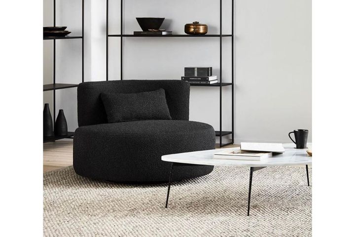 Oslo Fauteuil, Zwart