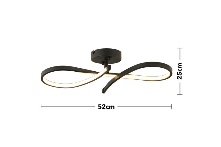 Apliqa Vetto Hanglamp, Zwart