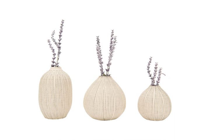 Warm Design Boniface Vazen Set, 3-delig, Bruin