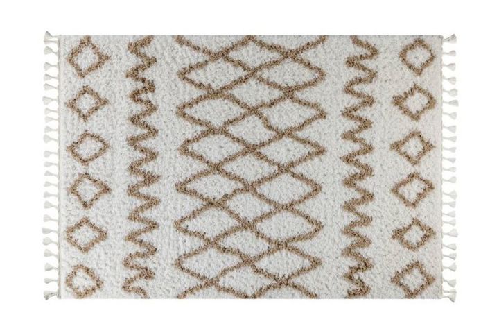 Marrakesh Pattern Rug, 200 x 290, Ecru &Beige