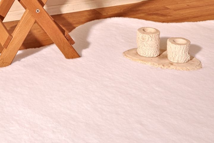 Tappeto Rex Bonttapijt, 100x150 cm, Wit