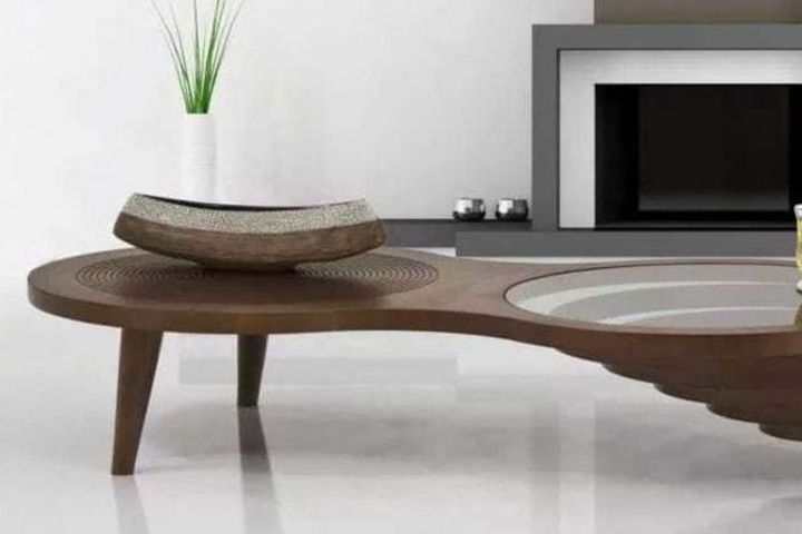 Anka Coffee Table, Walnut