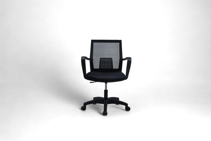 Svea Mesh Bureaustoel In Netstof, Zwart