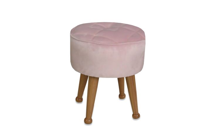 Asedia Maeve Schommelstoel, Roze & Natuurlijke Kleur