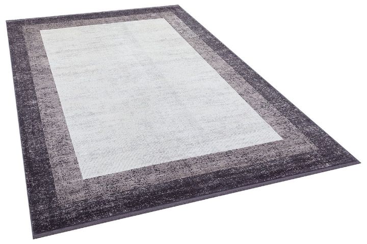 Ri̇va 8721 Grijs Antraciet Machine Tapijt 120X180