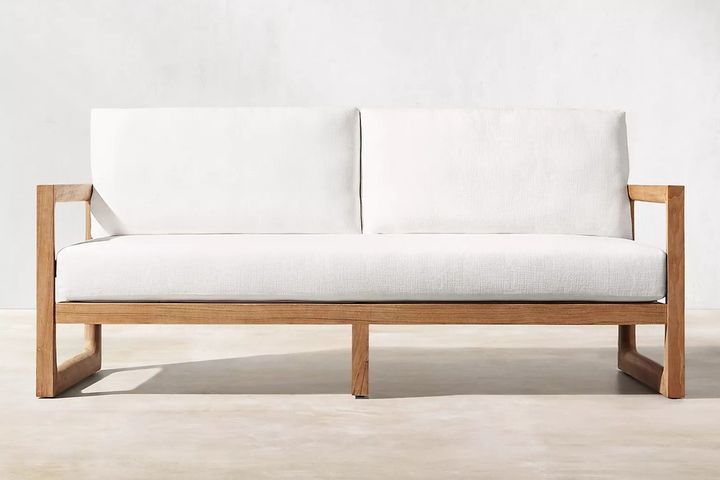 Sohomanje 2-Sitzer Sofa aus Holz