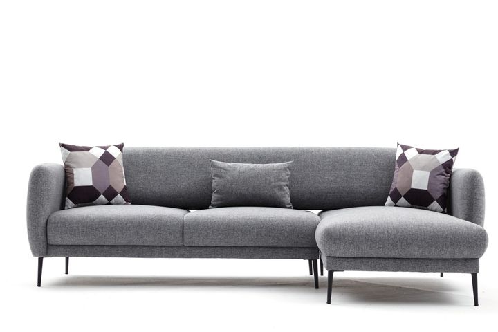 Venus Hoekbank Rechts, Grijs