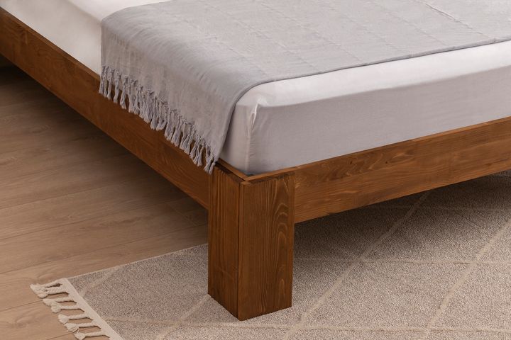 Berlin Bedframe, 120x200 cm, Walnoot