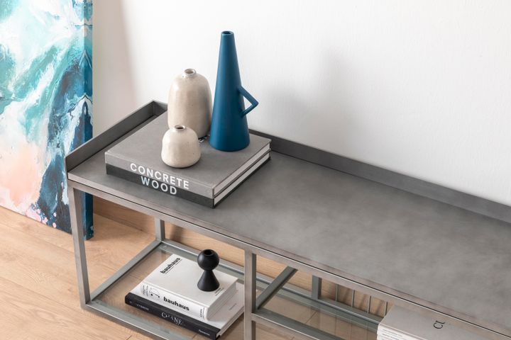Lola Tv-Meubel, Zilver, 180 Cm