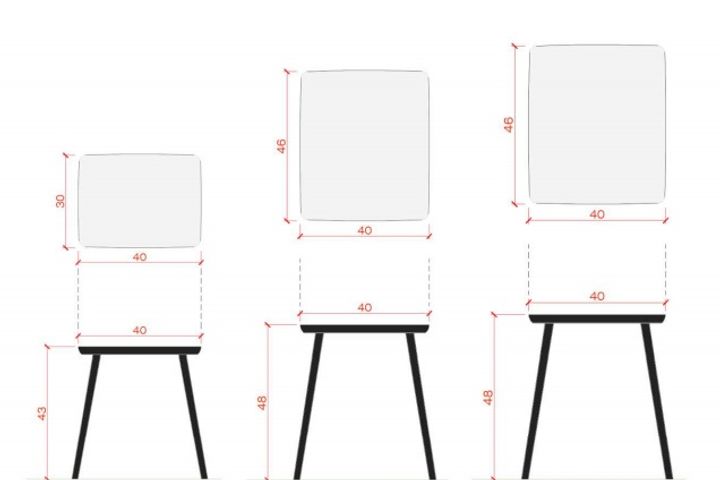Zerenland High Gloss Bijzettafel, 3-Dlg, Roze Wit