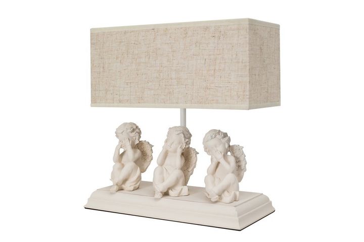 Misto Home Table Lamp Three Angels, Beige