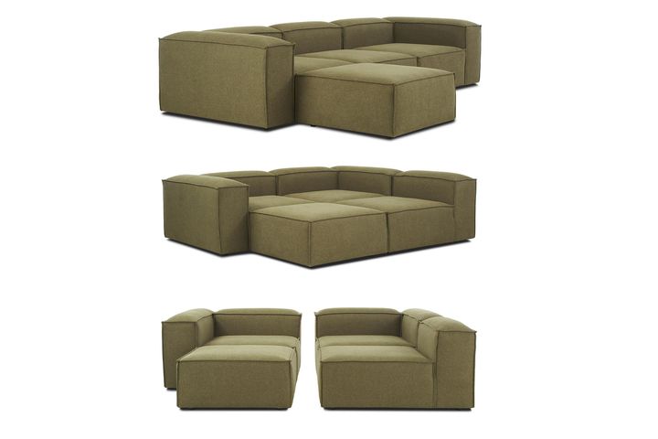 Frid Modulaire Hoekbank, Groen