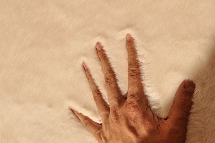 Tappeto Rex Bonttapijt, 100x300 cm, Creme