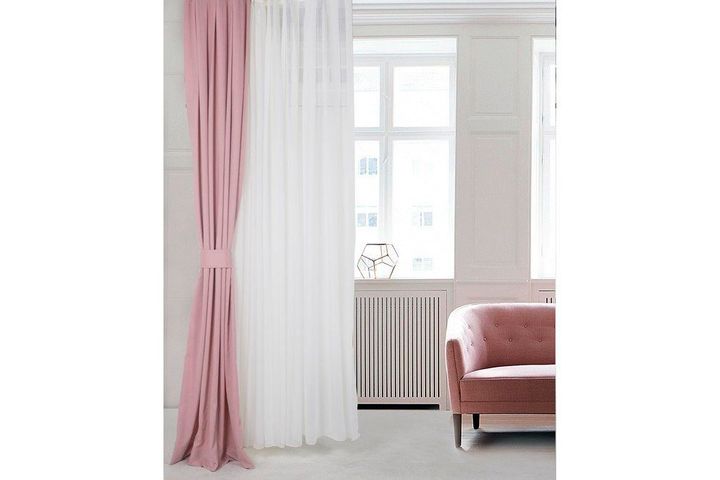 Massarelli Pharaoh Decoratief Gordijn, 100x260 cm, Poudre