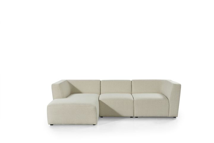 Ema Relax Corner Sofa Left Chaise, Ecru