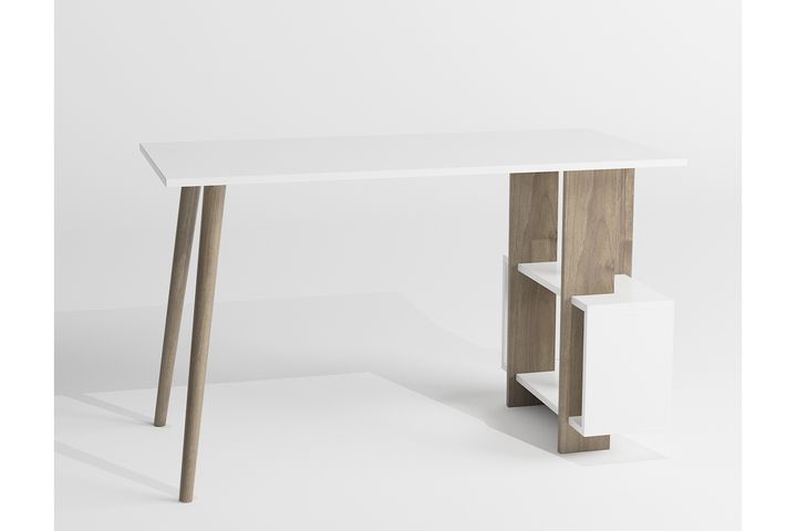 Lagomood Side Bureau, Wit en Walnoot