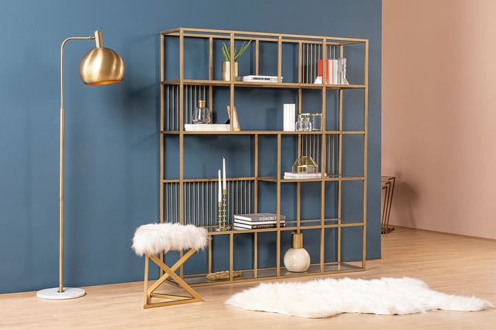 Lola Boekenrek, 160 cm, Goud