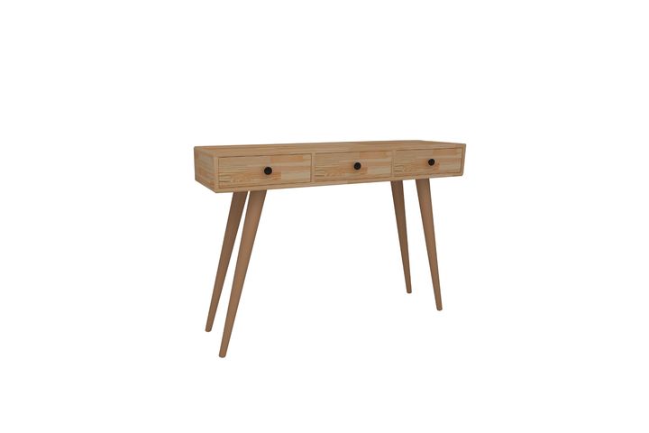 Woodface Rolls Houten Consoletafel, Beige