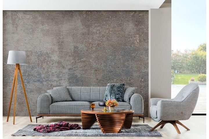 Jazz 3-Zitsbank, Grijs (Kleurkeuze Stof In Showroom)