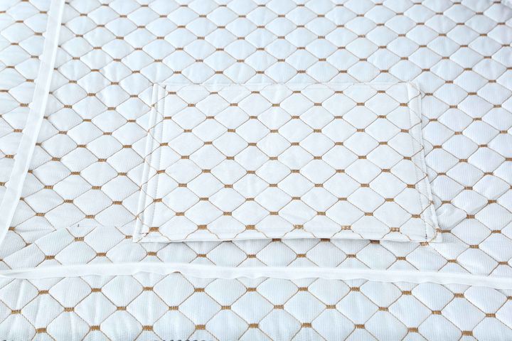 Bedcraft Pascha Medical Natural Volledig Orthapedisch Tweepersoonsmatras Met Ritspad, 160X200