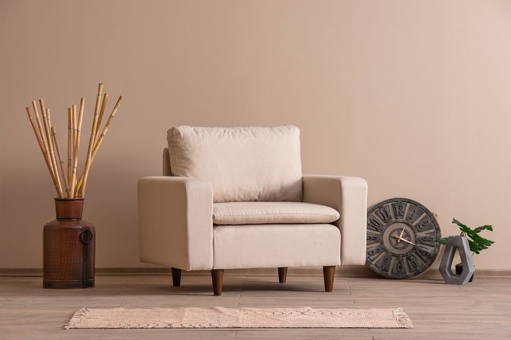 Pafu Lungo Fauteuil, Creme