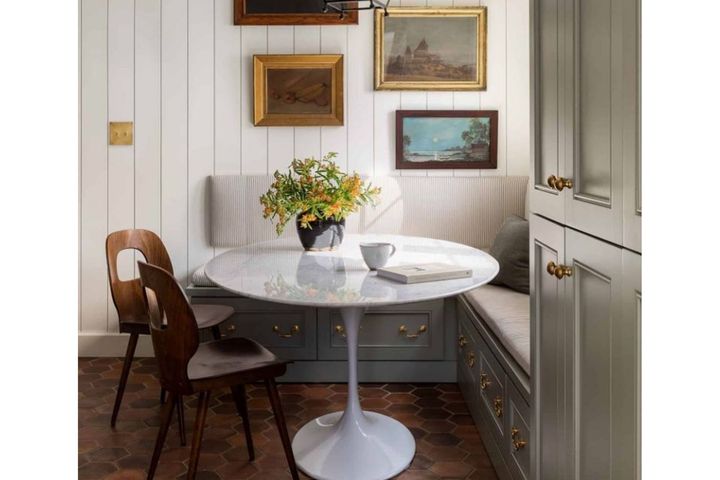 Tulip Marmeren Tafel, Wit