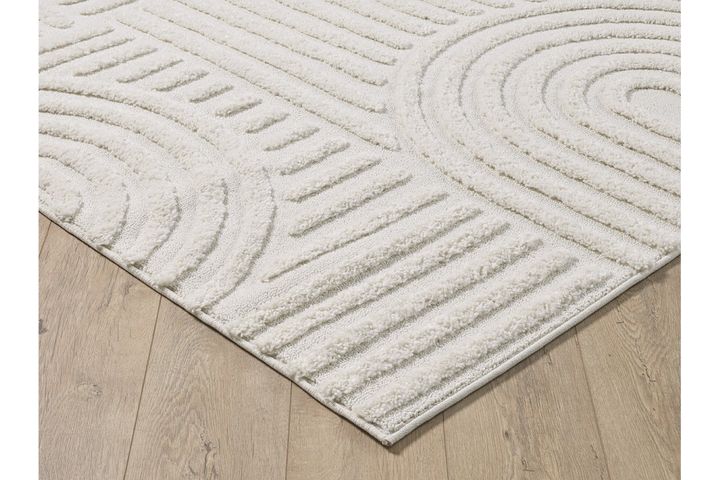 Davy Machinetapijt, 80x300 cm, Creme