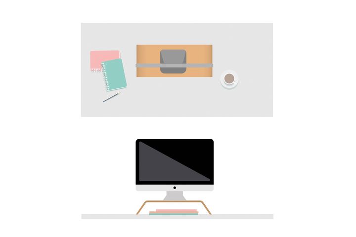 Galaxy Houten Monitorstandaard