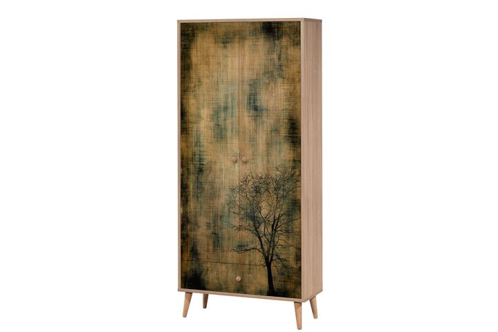 City Art Kledingkast met 2 Deuren