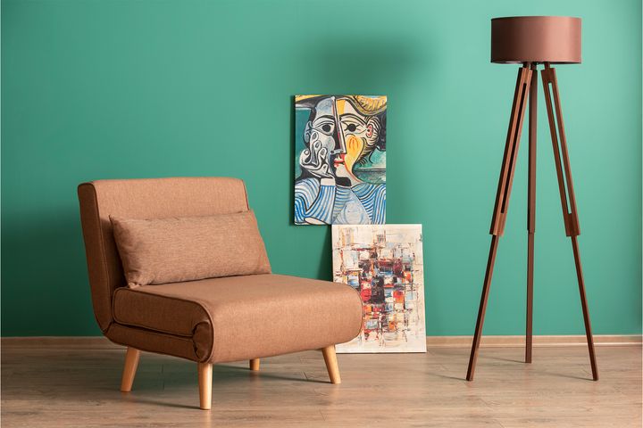 Pafu Folde Opklapbare Fauteuil, Bruin