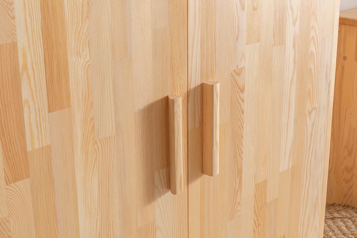 Ranch Houten Kledingkast met 3 Deuren