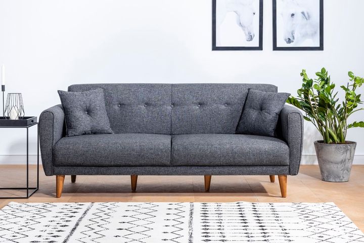 Aria 3-Sitzer Sofa, Anthrazit
