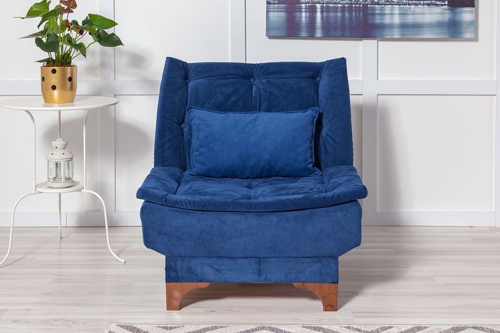 Kelly Fauteuil, Donkerblauw
