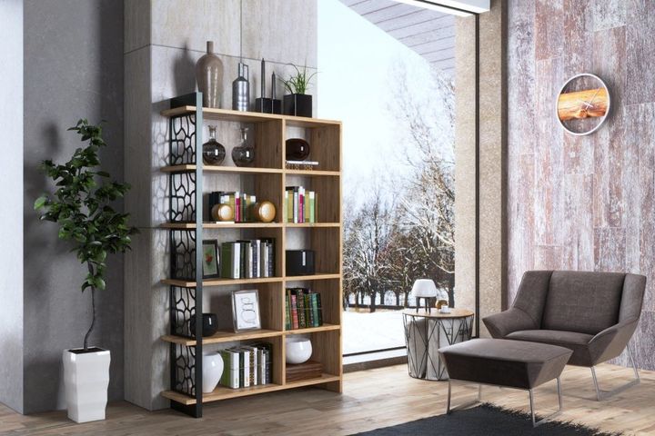 Paxton Boekenrek, Walnoot en Zwart