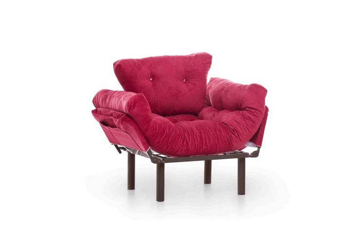 Pafu Nitta Fauteuil, Wijnrood