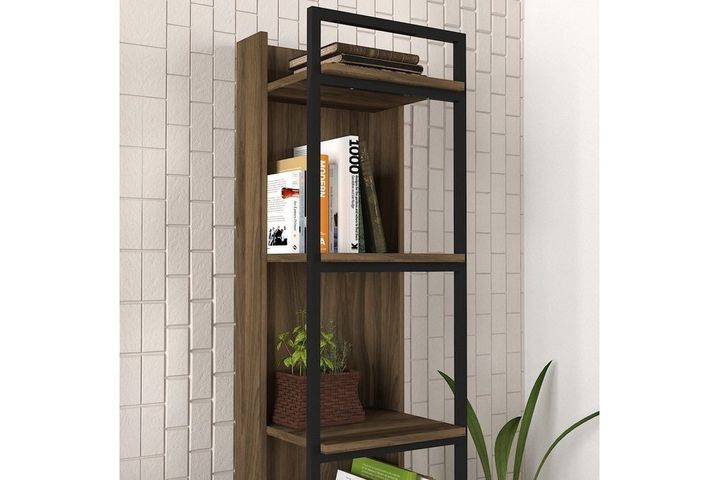 Exclusive Kelvin Bookcase, Walnut