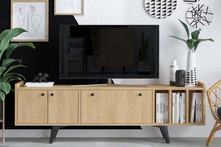 Sera Open TV Unit (Right) | Vivense London