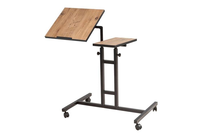 Glen Letter Laptoptafel, Pijnboom en Zwart