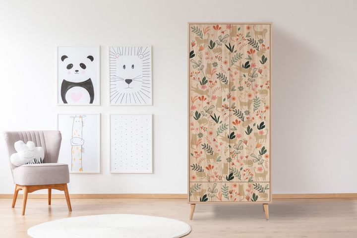 City Cat Kledingkast met 2 Deuren