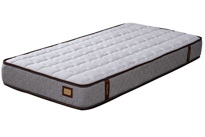 Happy Boxspringbedset, 100x200 cm, Blauw