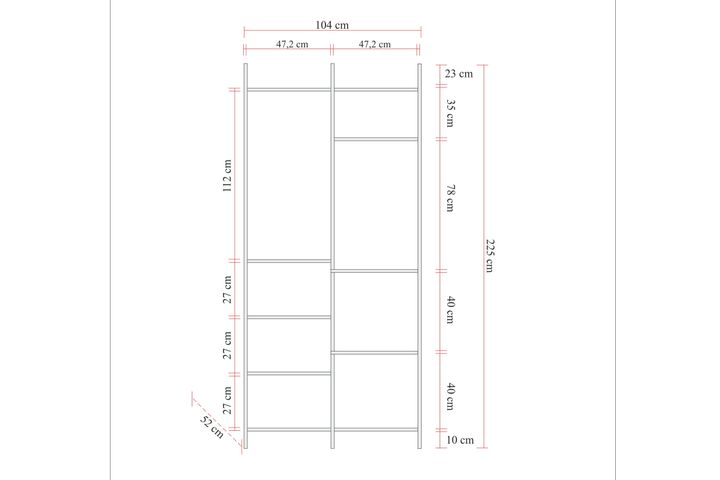 Dynamic Kledingkastmodule met 2 Deuren, 07